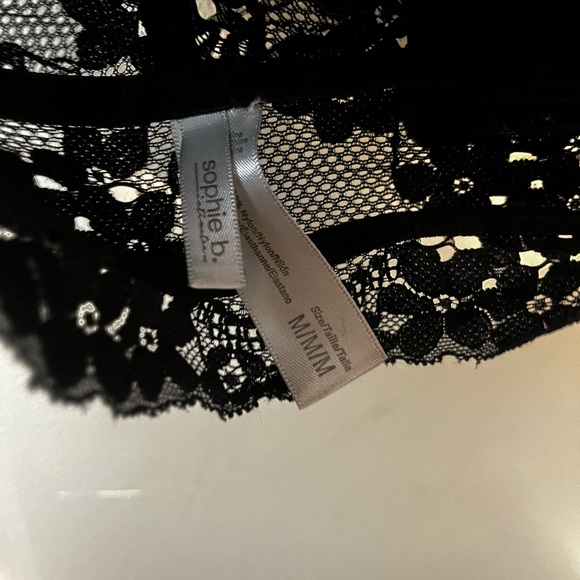 Sophie b. Bralette Padded Bra Top Lace - Picture 3 of 4